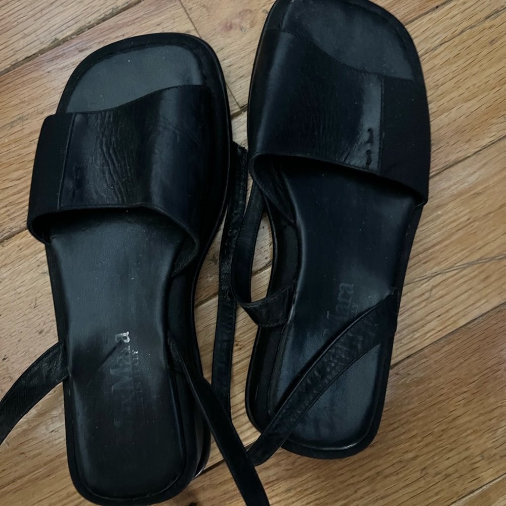 MaxMara platform sandals